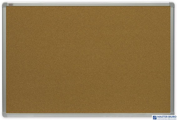 Tablica korkowa w ramie aluminiowej 90x60cm 2X3 TCA96/C ECOBOARD