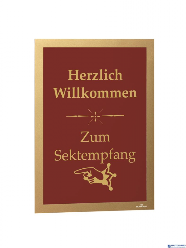 Ramka MAGAFRAME A4 - samoprzylepna magnetyczna złota 487230 2 szt.Ramki