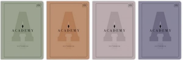 Zeszyt A4 60k. kratka M 90g ACADEMY INTERDRUK