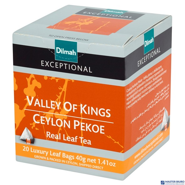 Herbata DILMAH Valley of Kings ceylon pekoe 20t czarna