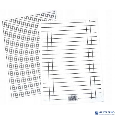 Liniuszka A5 kratka/linia (10) INTERDRUK