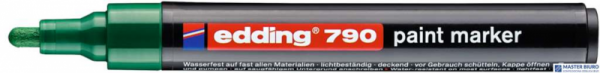 Marker lakierowy okrągła końcówka 2-3 mm zielony Edding 790/004/ZI