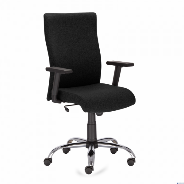 Krzesło obrotowe LEON ST/WILLIAM R19T STEEL EF019 czarny NOWY STYL