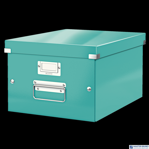 Pudełko LEITZ Click & Store A4 turkusowe 60440051