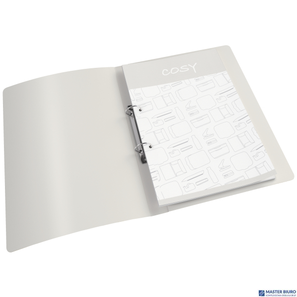 Segregator 2ringowy Leitz Cosy, szer. 32 mm, szary 42380089