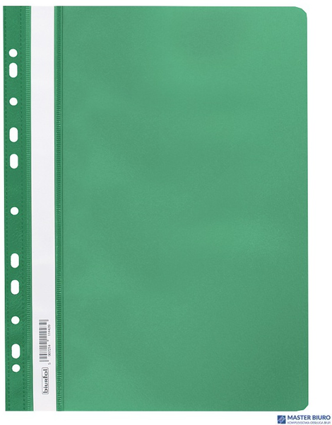 Skoroszyt miękki zawieszany pp - zielony (20) SPP-02-02 BIURFOL