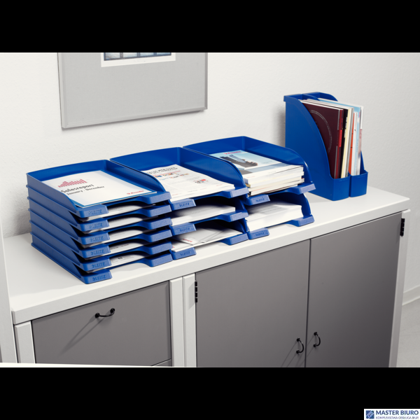 Półka na dokumenty Leitz Plus - Jumbo, przezroczysty, mleczny 52330003