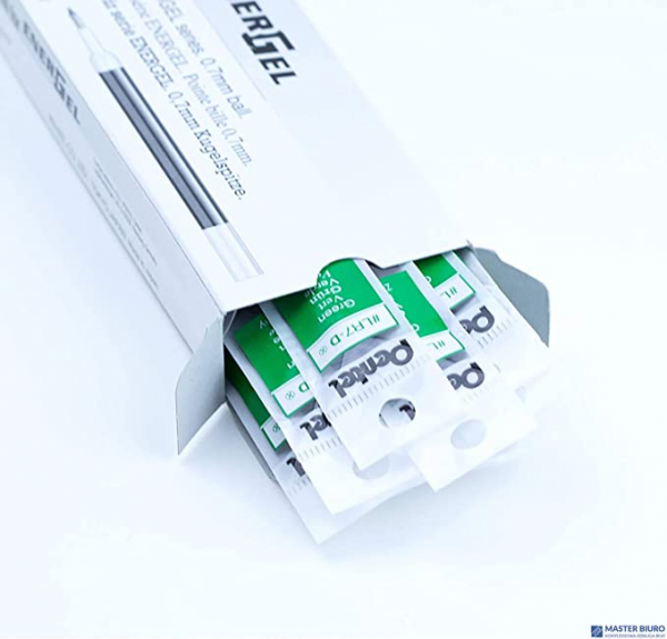 Wkład EnerGel 0,7mm zielony LR7-D PENTEL