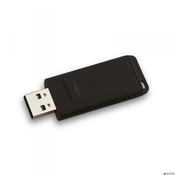 Pamięć Pendrive VERBATIM 64GB USB 2.0 SLIDER czarny PINSTRIPE 98698