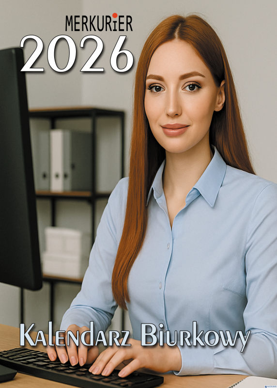 Kalendarz biurowy B1-MERKURIER-2026, BESKIDY