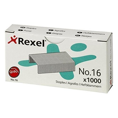 Zszywki Rexel No.16 24/6 opakowanie 1000 szt. 6121