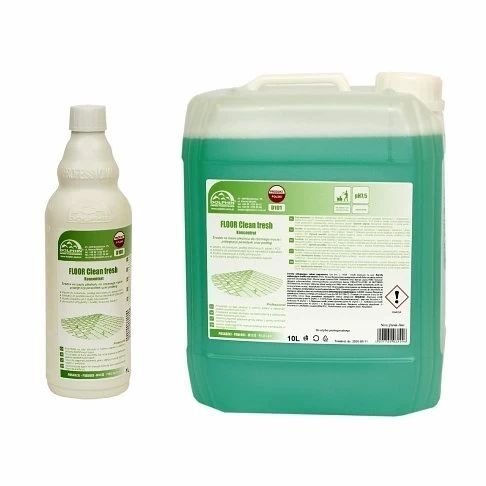 DOLPHIN Floor Clean Fresh 1L - Środek na bazie alkoholu do ręcznego mycia i pielęgnacji posadzek oraz podłóg D 101/1