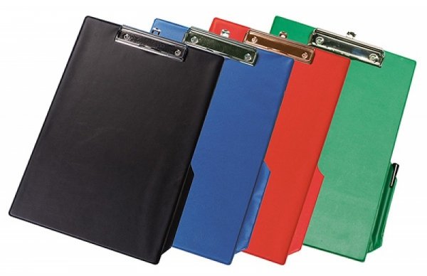 Clipboard Q-CONNECT deska, z klipsem, PVC, A4 mix, KF16593