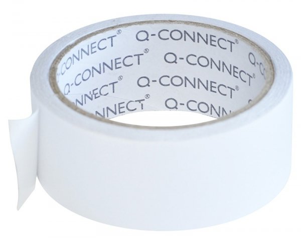 Taśma dwustronna Q-CONNECT, 38mm, 10m, transparentna, KF17473