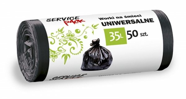 STELLA Worki 35l na śmieci HDLD czarne (50 szt.) ST-HR-033706