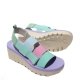 Sandały Fly London YERE 847 Spearmint/Multicolor/Spearmint Cupido/Elastic P144847010