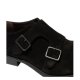 Półbuty Fly London MAXO Black Oil Suede P145145003