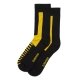 Skarpety Dr. Martens DOUBLE DOC SOCKS Organic Cotton Blend Black Yellow AC742018