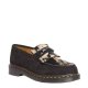 Półbuty Dr. Martens ADRIAN SNAFFLE  Black Long Napped Suede & Black/Beige Contrast Hair On 31895779