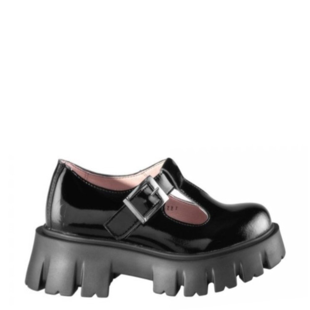 Półbuty Altercore JANE Black Patent VEGAN