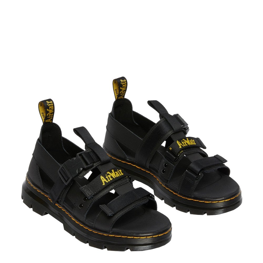 Sandały Dr. Martens PEARSON Black Element & Black Webbing