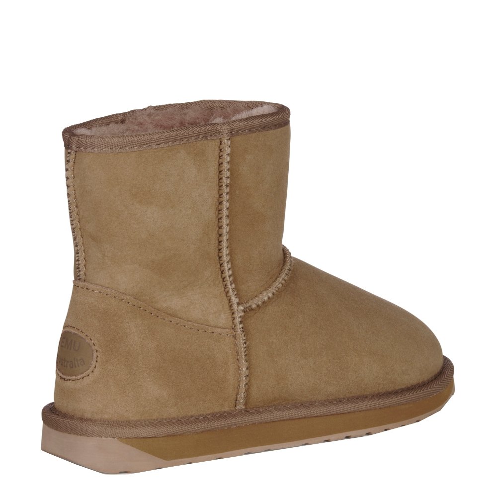 Buty EMU AUSTRALIA STINGER MINI CAMEL W10003 WATER RESISTANT Ocieplane