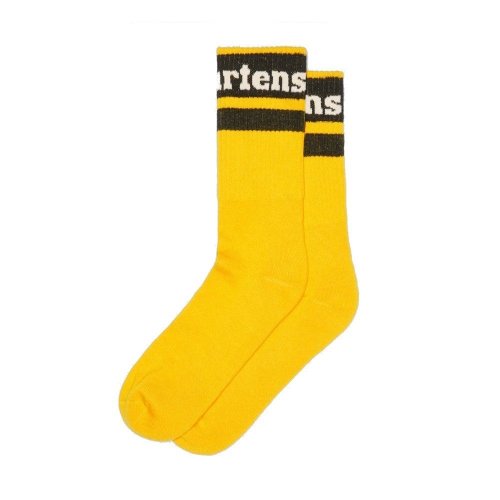 Skarpety Dr. Martens SOCKS ATHLETIC LOGO Yellow AC838703