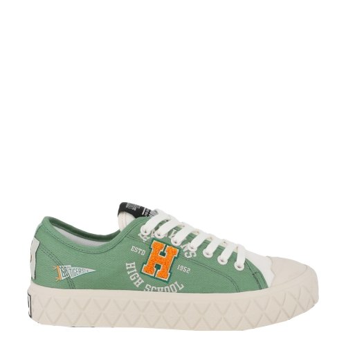 Stranger Things Buty damskie Palladium PALLA ACE TIGERS zielony 94630-305