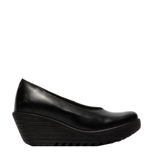 Półbuty damskie Fly London LORT 389 skórzane czarny P145389000