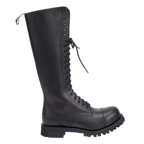 Glany damskie ALTERCORE 554 skórzane czarny