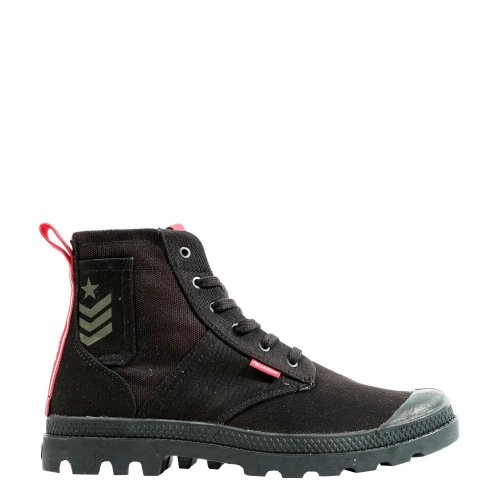 Buty Palladium PAMPA Hi Army Black 78583-008