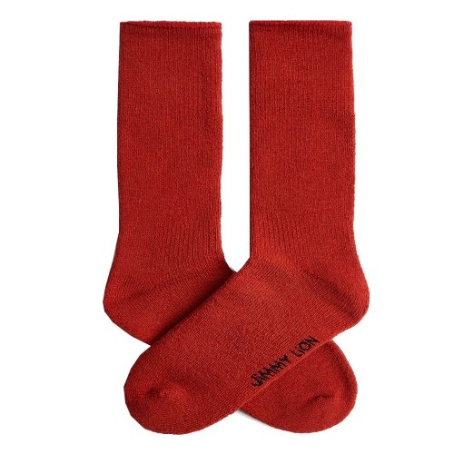 Skarpety wełniane Jimmy Lion PREMIUM WINTER WOOL czerwony