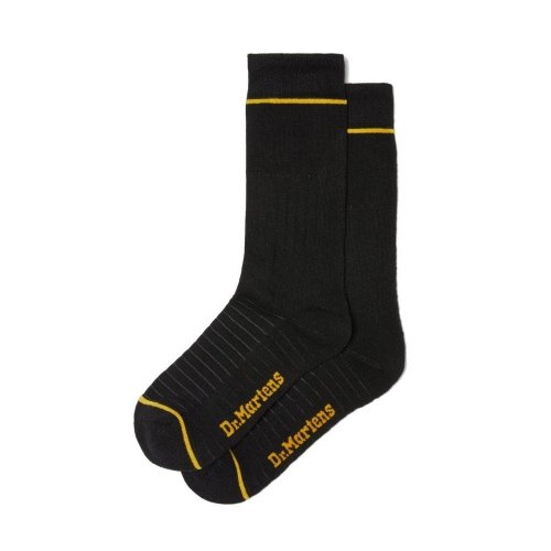 Skarpety Dr. Martens LIGHTWEIGHT DOC SOCKS Black AD019001