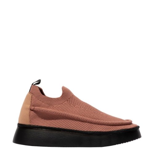 Półbuty Fly London CELL 354 Red Wood Knit P501354002