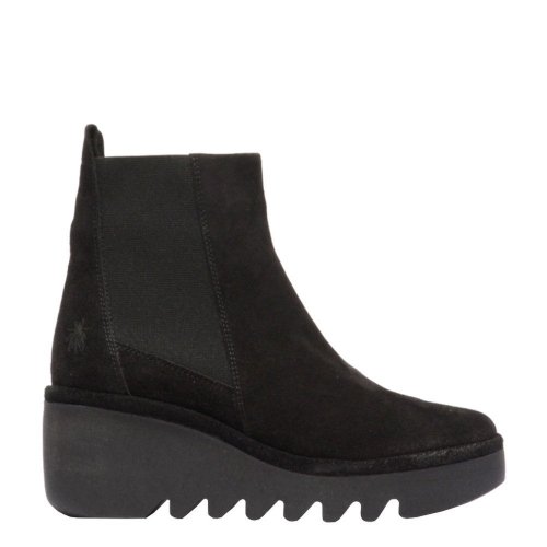Botki Fly London BAGU 233 Black Oil Suede P501233000