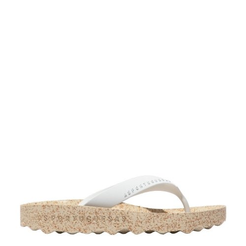 Klapki Asportuguesas FEEL White Natural P018075000