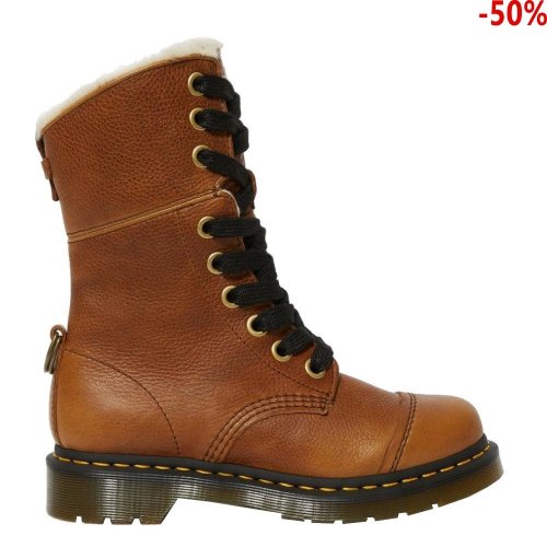 Buty Dr. Martens AIMILITA TAN GRIZZLY 22693220 Ocieplane