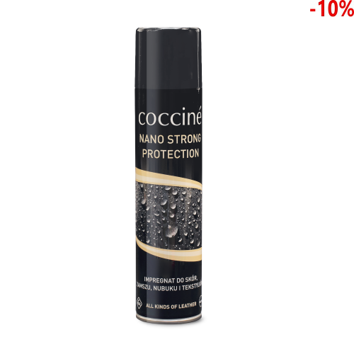 Uniwersalny impregnat ochronny do skóry i tekstyliów NANO STRONG PROTECTOR Coccine (400 ml)