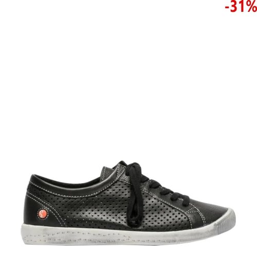 Półbuty Softinos ICA 388 Black Smooth P900388024