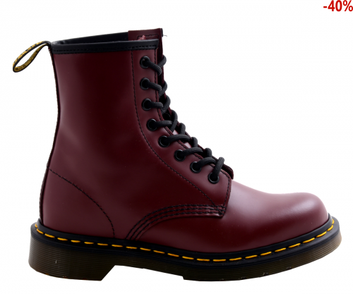 Buty Dr. Martens 1460 W Cherry Red Smooth 11821600