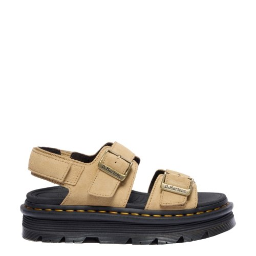 Sandały Dr. Martens ZEBZAG SANDAL Savannah Tan EH Suede 42689200