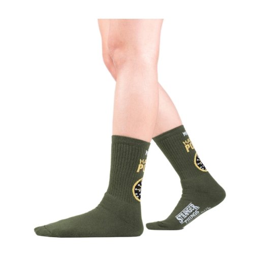 Stranger Things Skarpety Palladium U CA HAWKINS SOCKS zielony SX7449-308