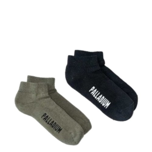Skarpety Palladium LOW HEIGHT SOCKS Dusky Green/Black SX7383-943
