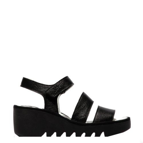 Sandały Fly London BEXY 575 Black Mousse P501575001