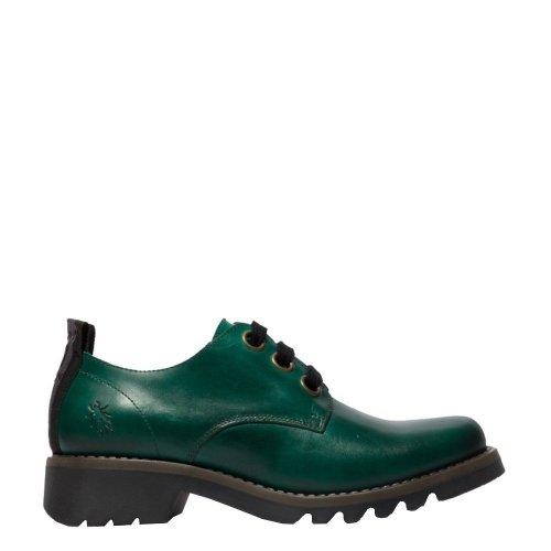 Półbuty Fly London RUDA 538 Shamrock Green Rug P144538014