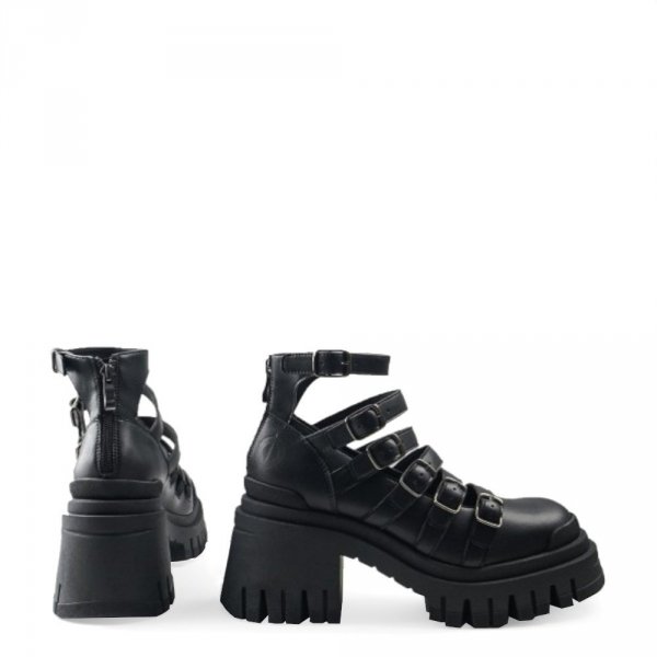 Sandały Altercore EMERALD Black VEGAN