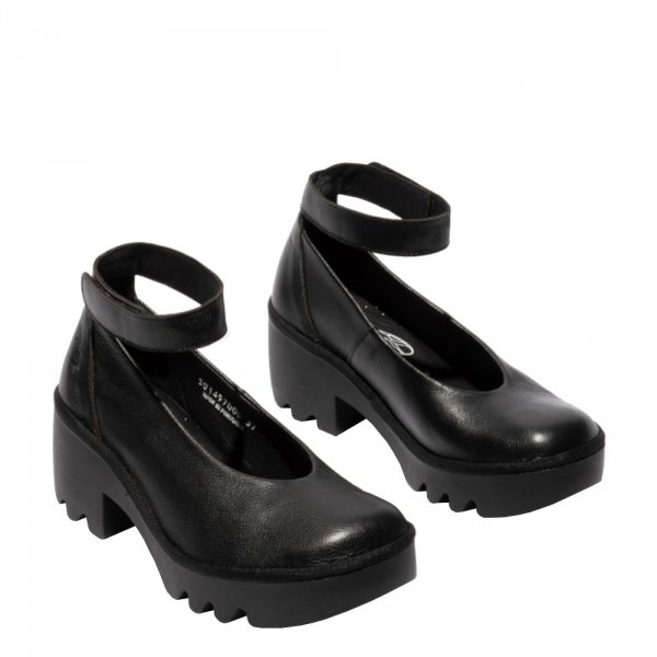 Czółenka Fly London TIRY 497 Black Mousse P501497000