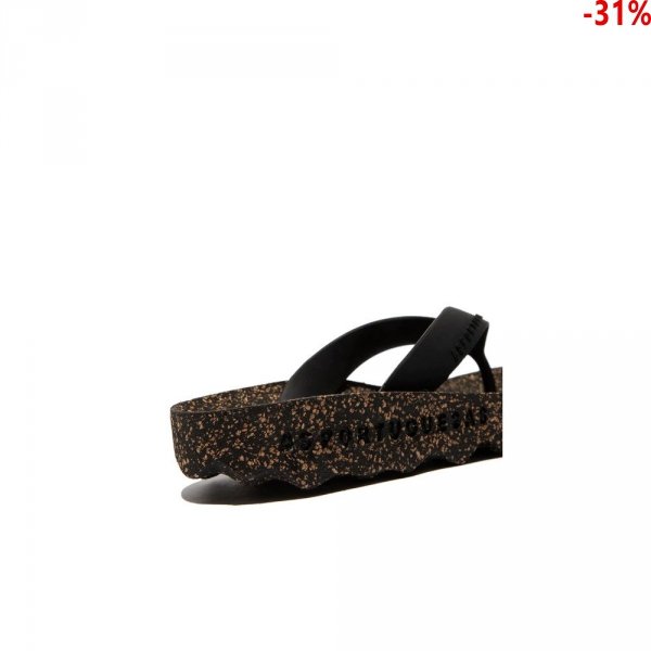 Klapki Asportuguesas FEEL Black P018075001