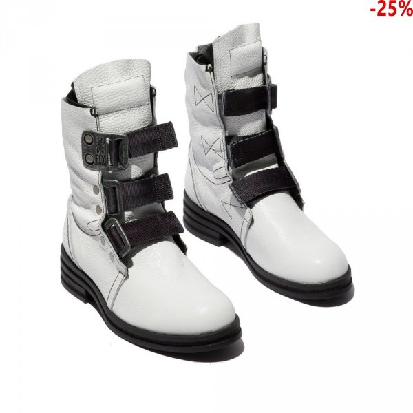 Botki Fly London KIFF 682 White Rio P144682009