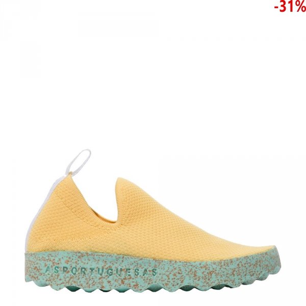 Buty Asportuguesas CARE Royal Yellow Mint P018019036